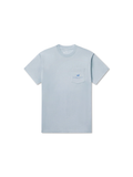 Light blue t-shirt with a small duck logo on pocket