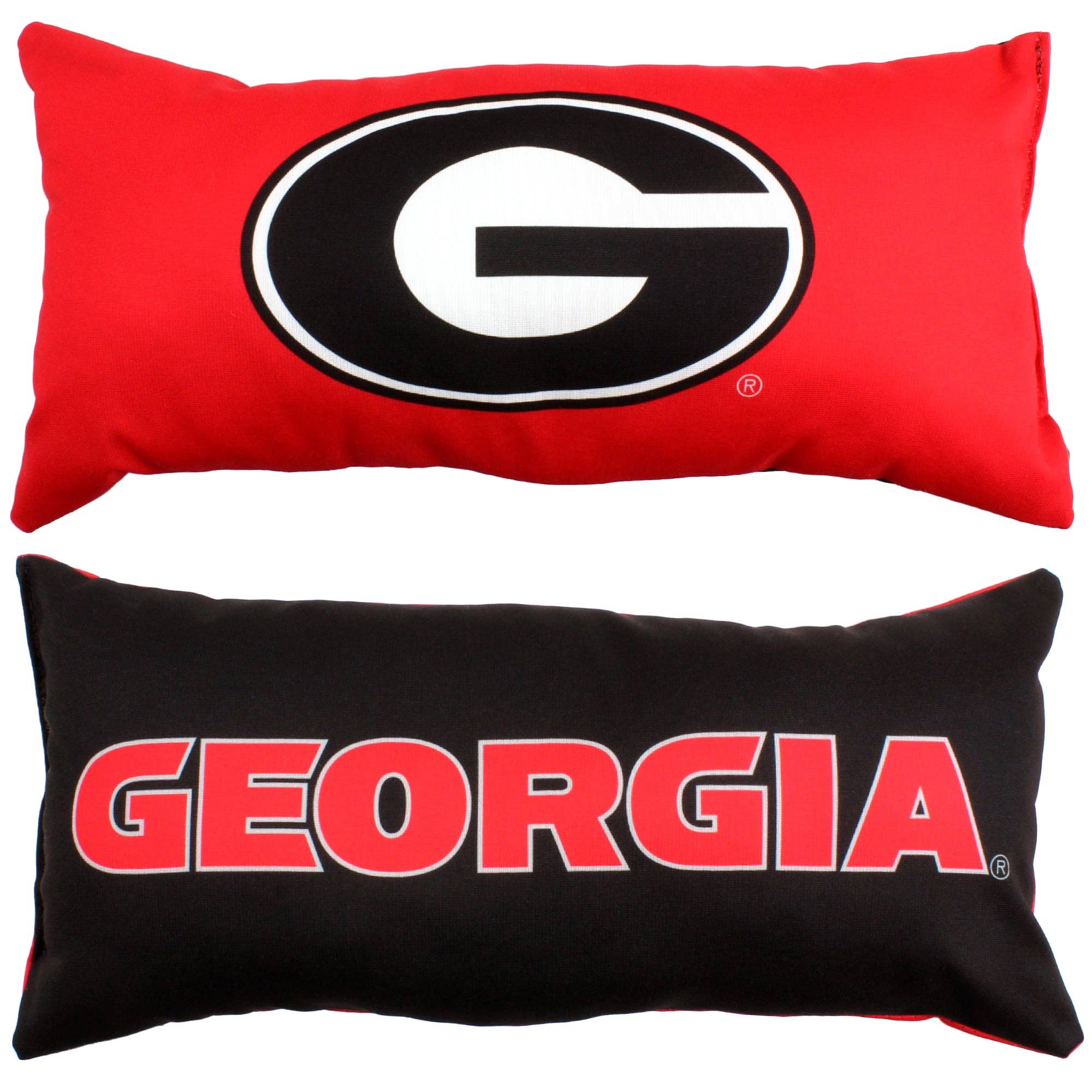 Georgia football small lumbar pillow