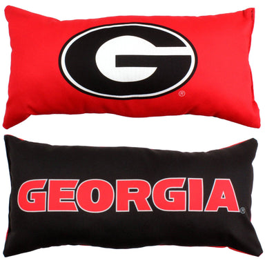 Georgia football small lumbar pillow