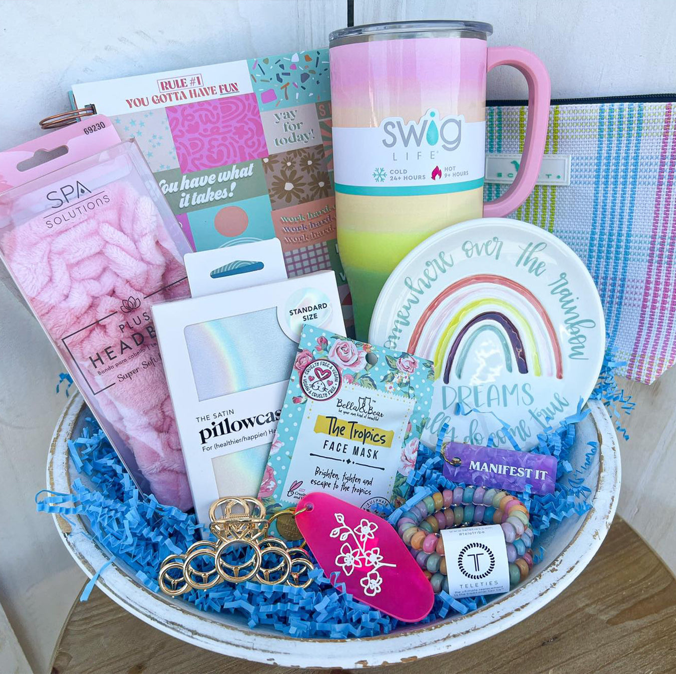 Woven Turkey Bread Basket