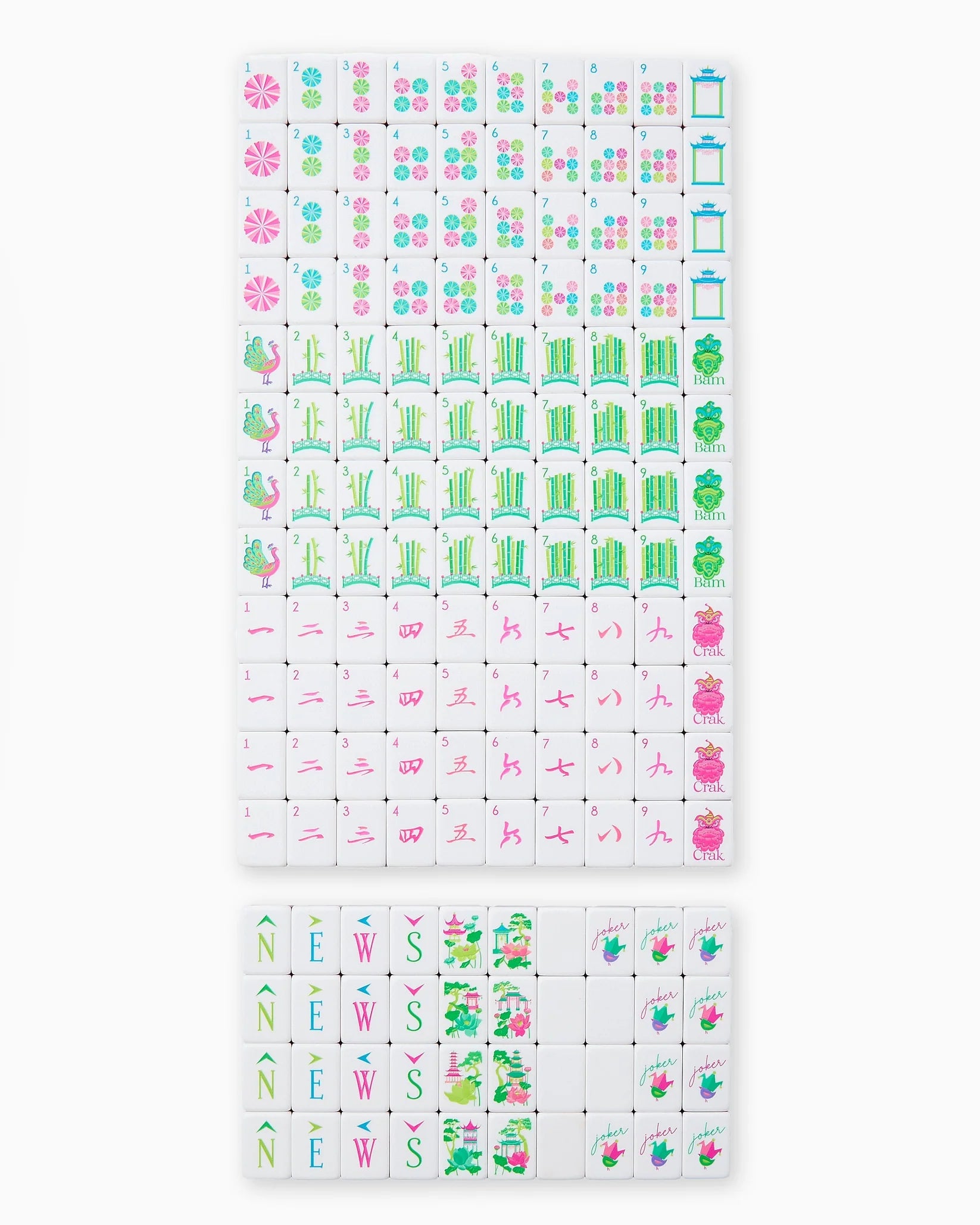 Glow Wild Mahjong Tiles