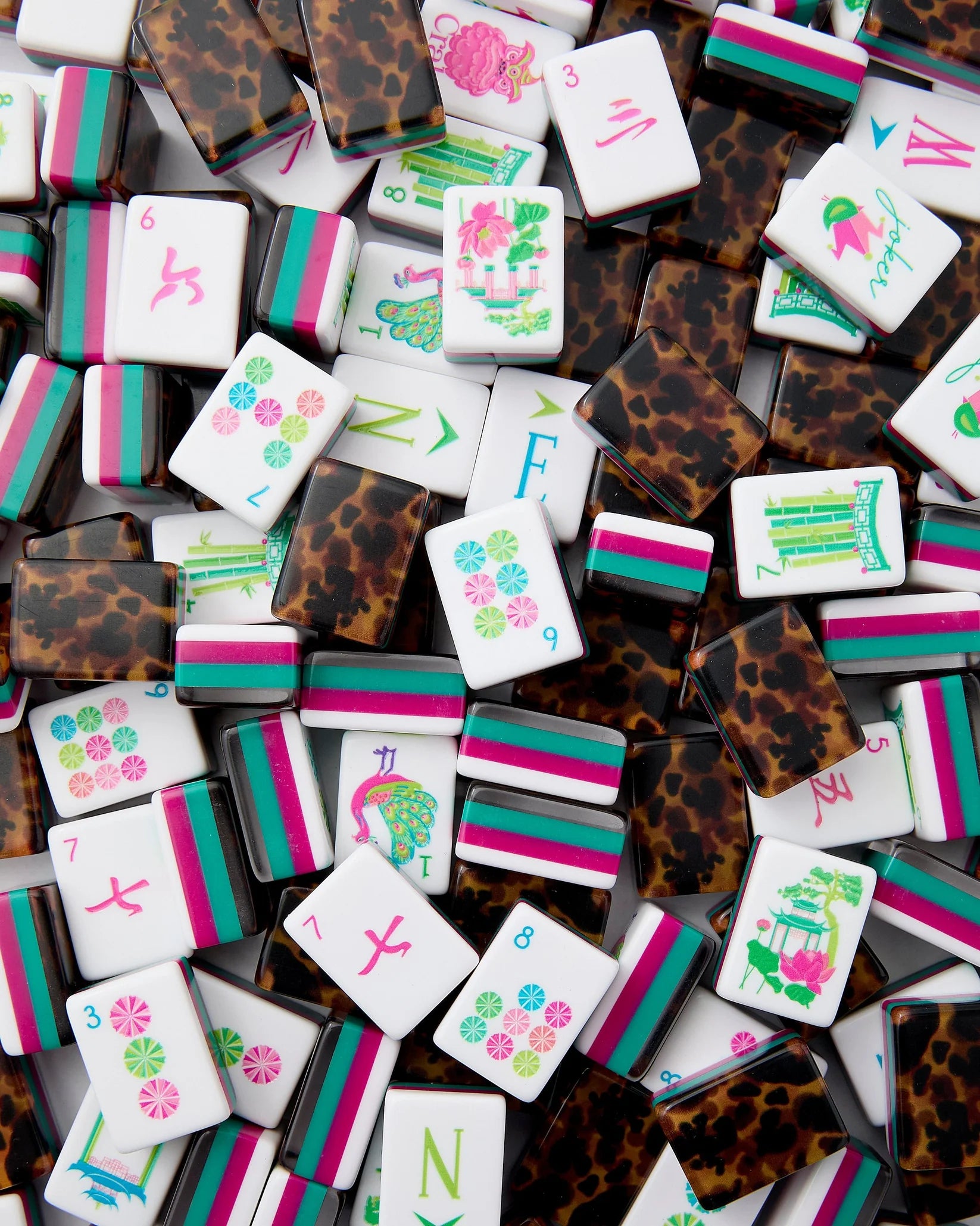 Glow Wild Mahjong Tiles