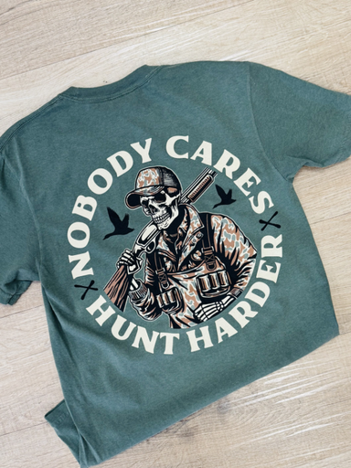 noboby cares hunter tee