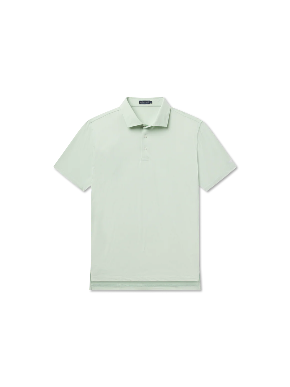 Light green honeydew mens polo shirt 