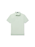 Light green honeydew mens polo shirt 