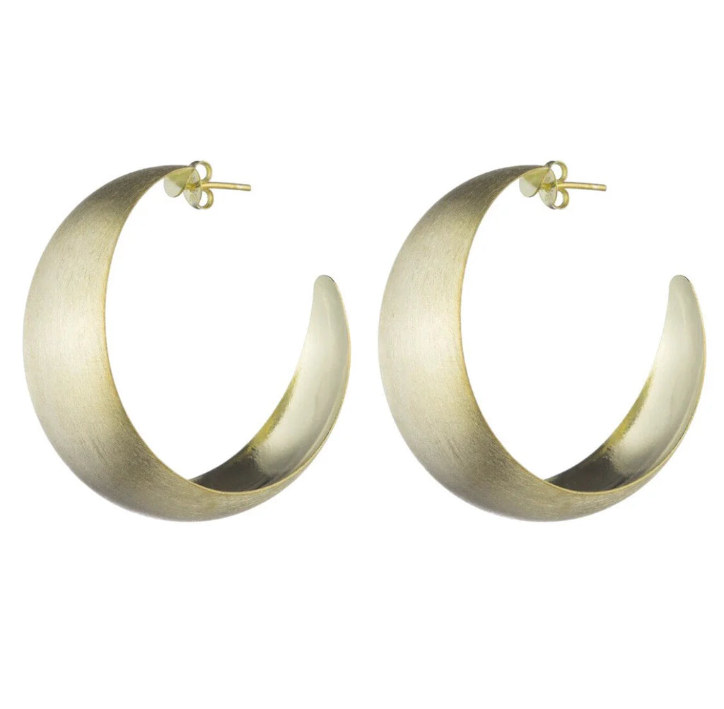 Brooke Hoops by Sheila Fajl