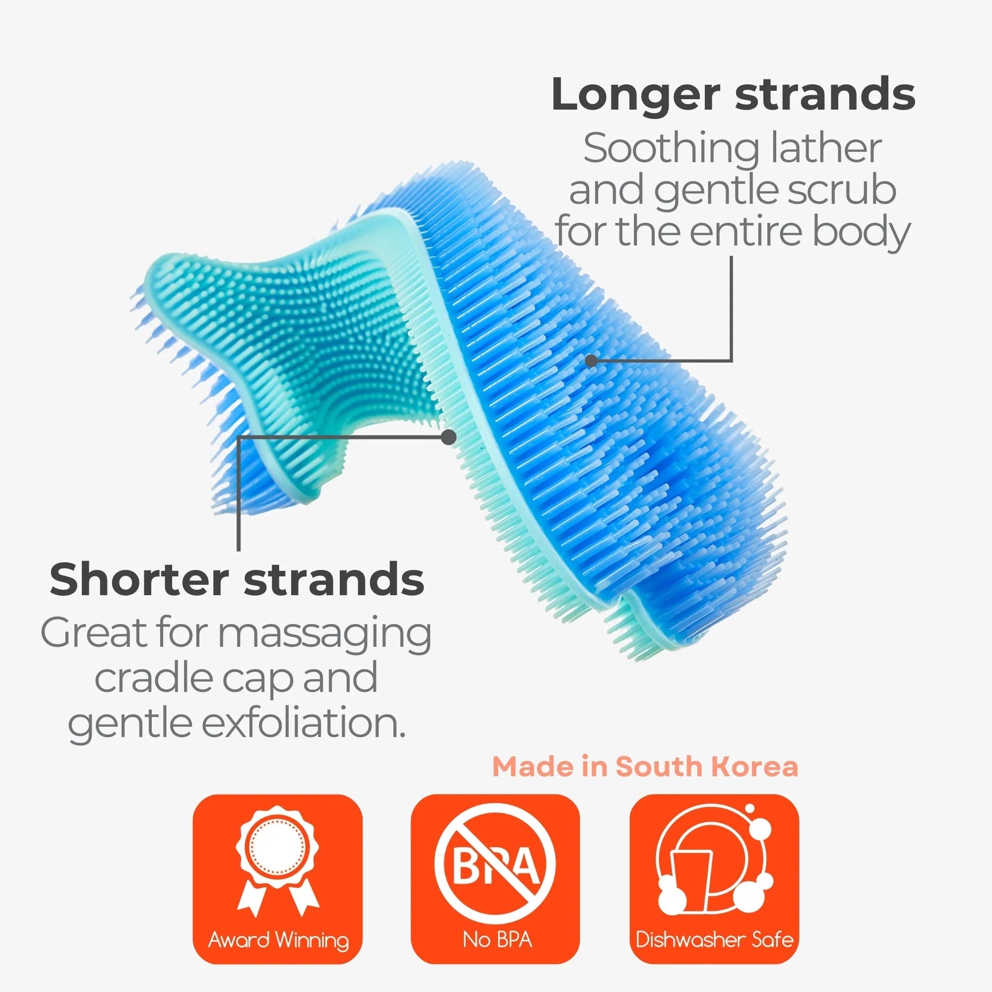 Blue Fish Innobaby Silicone Bath Scrub