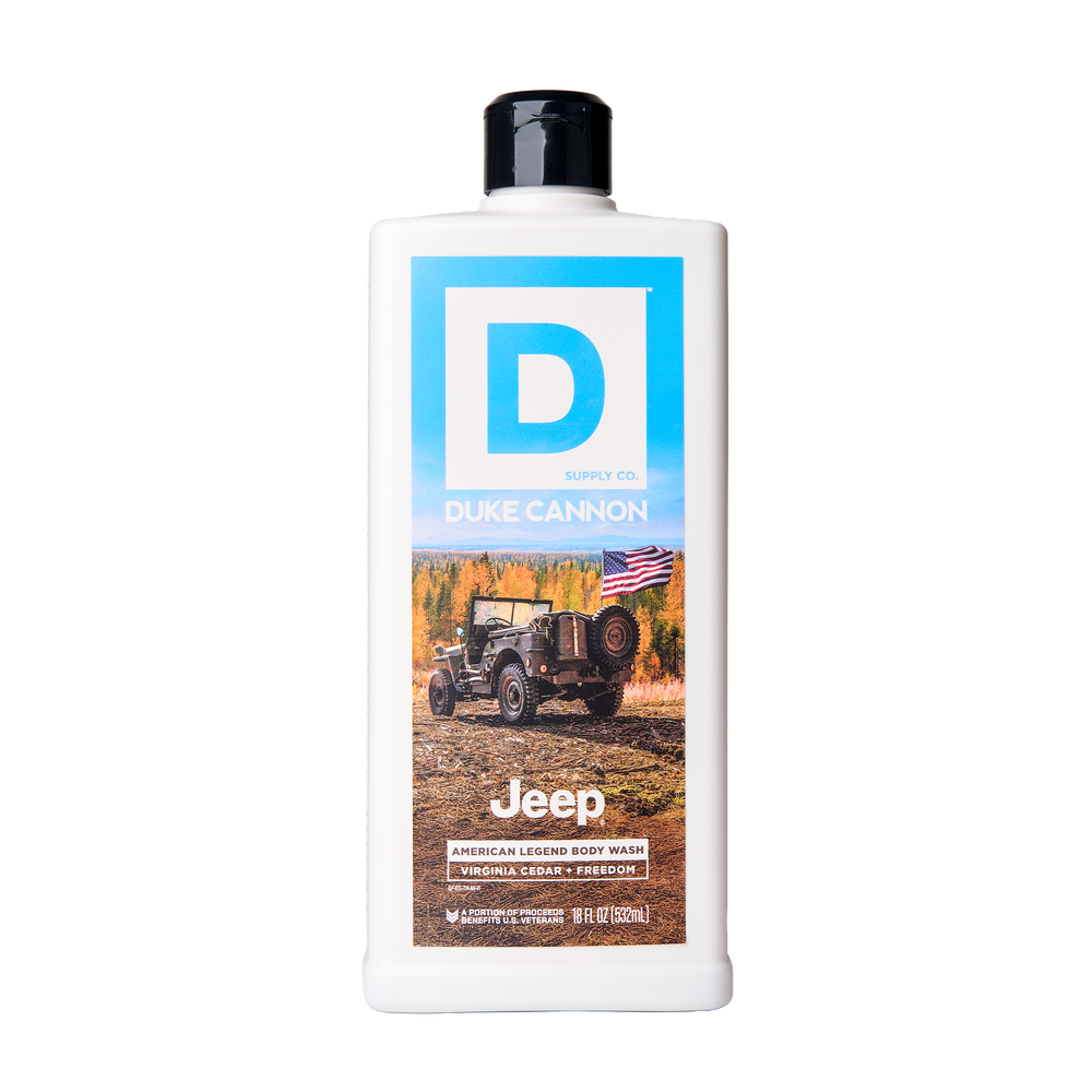 Duke Cannon Jeep body wash 