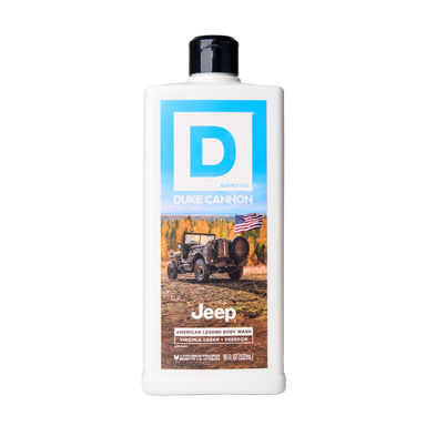 Duke Cannon Jeep body wash 
