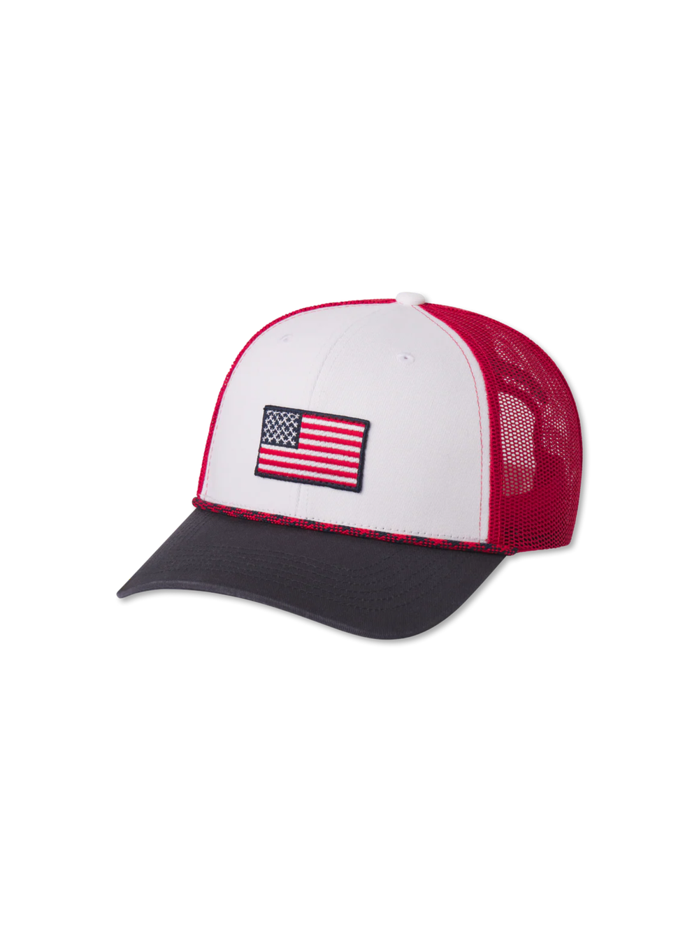Cap with American flag design 