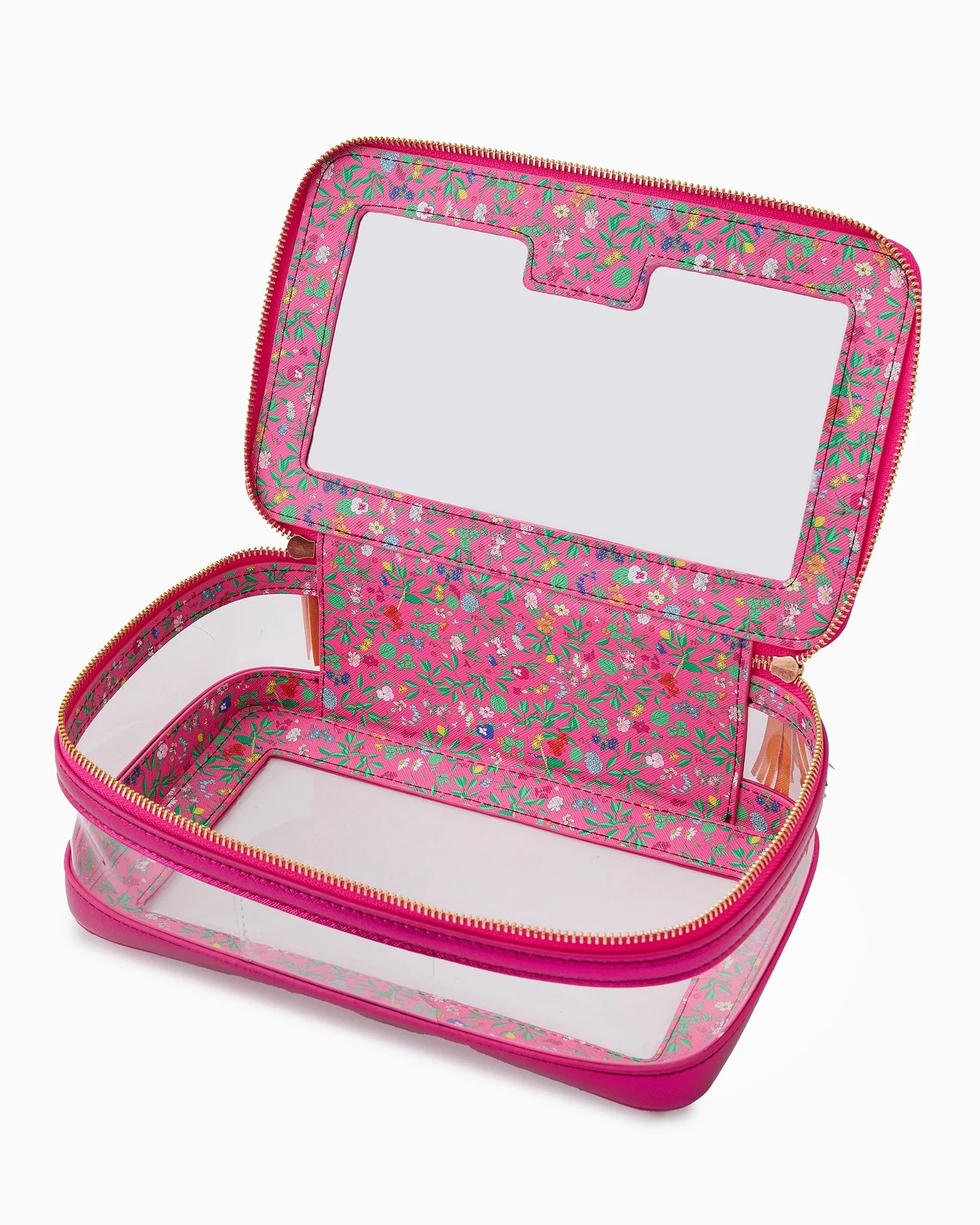 Metallic Pink Storage Bag