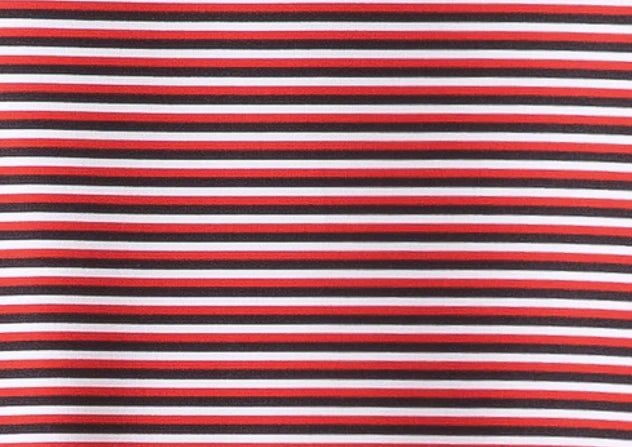 The Red, Black, and White Micro Polo