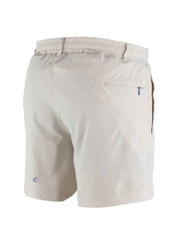 Freeballers 6” Inseam in Stone Khaki