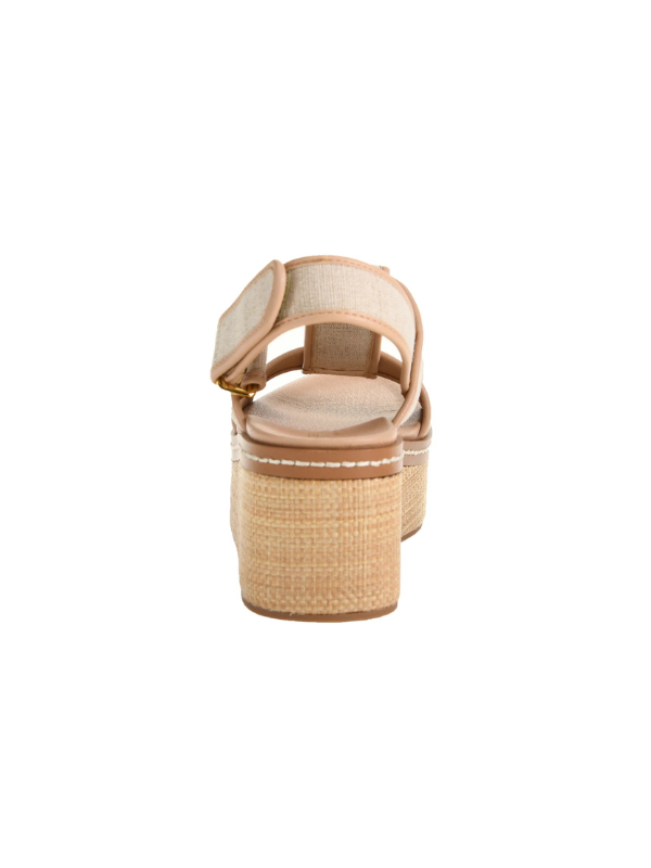 Swell Platform Sandal in Natural