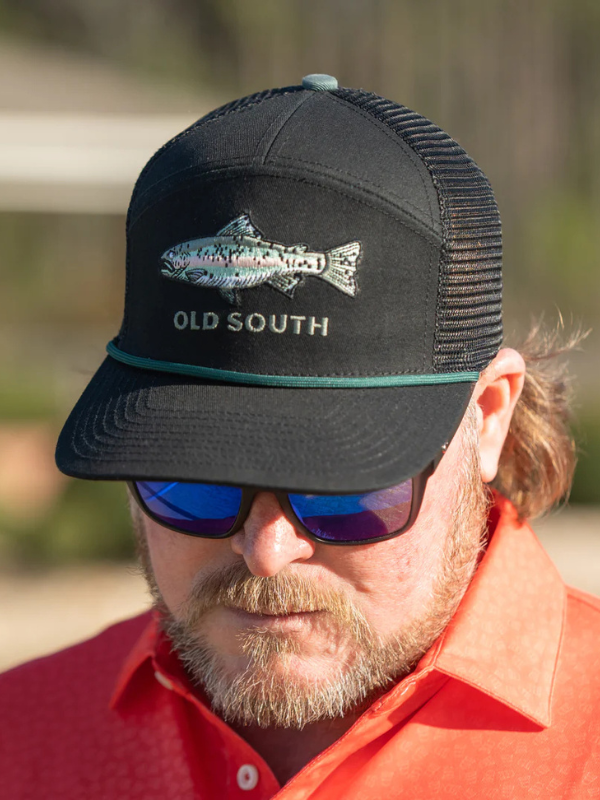 Rainbow Trout Trucker Hat By Old South