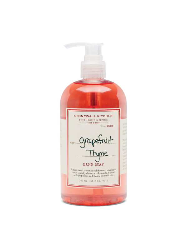 Grapefruit Thyme Hand Soap By Stonewall Kitchen