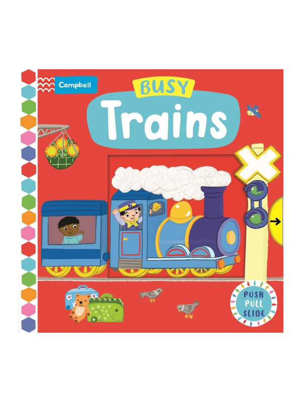 Busy Trains By Campbell Books