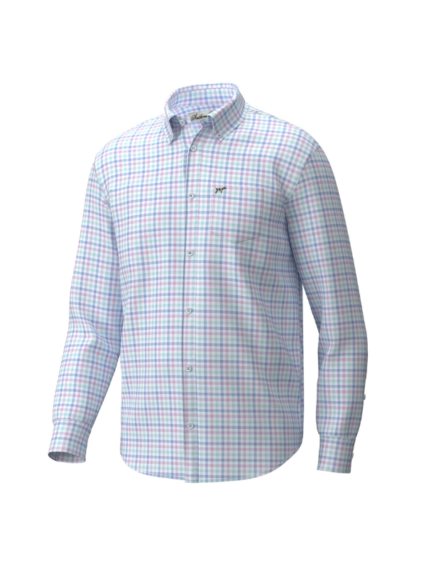 Hadley Luxe Long Sleeve in Easter Gingham