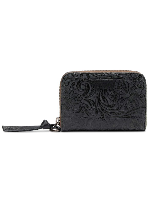 Steely Zippy Wallet By Consuela
