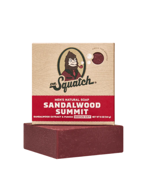 Sandalwood Summit Bar Soap by Dr. Squatch