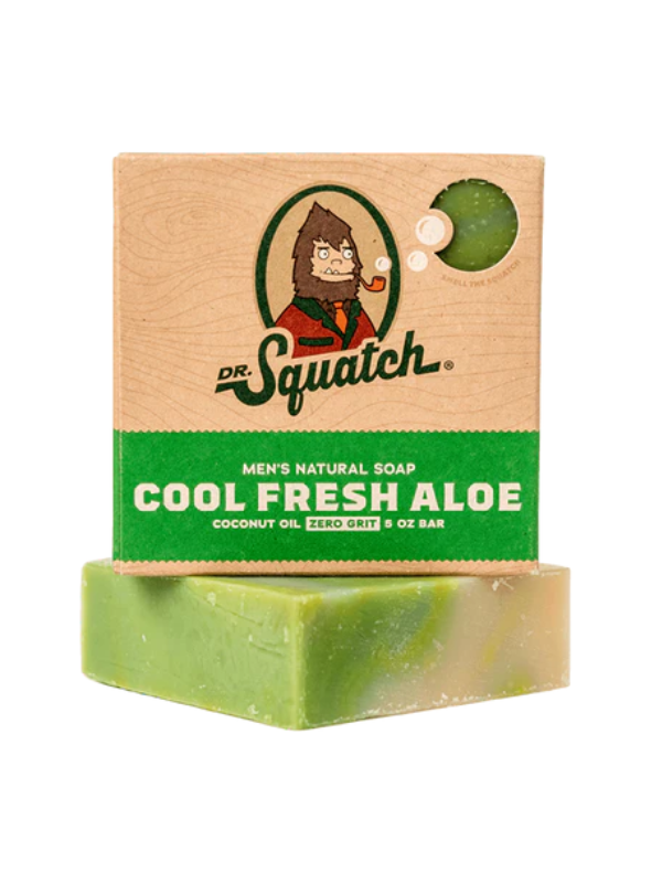 Cool Fresh Aloe Bar Soap by Dr. Squatch
