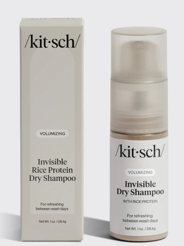 Invisible Volumizing Rice Protein Dry Shampoo — Pecan Row