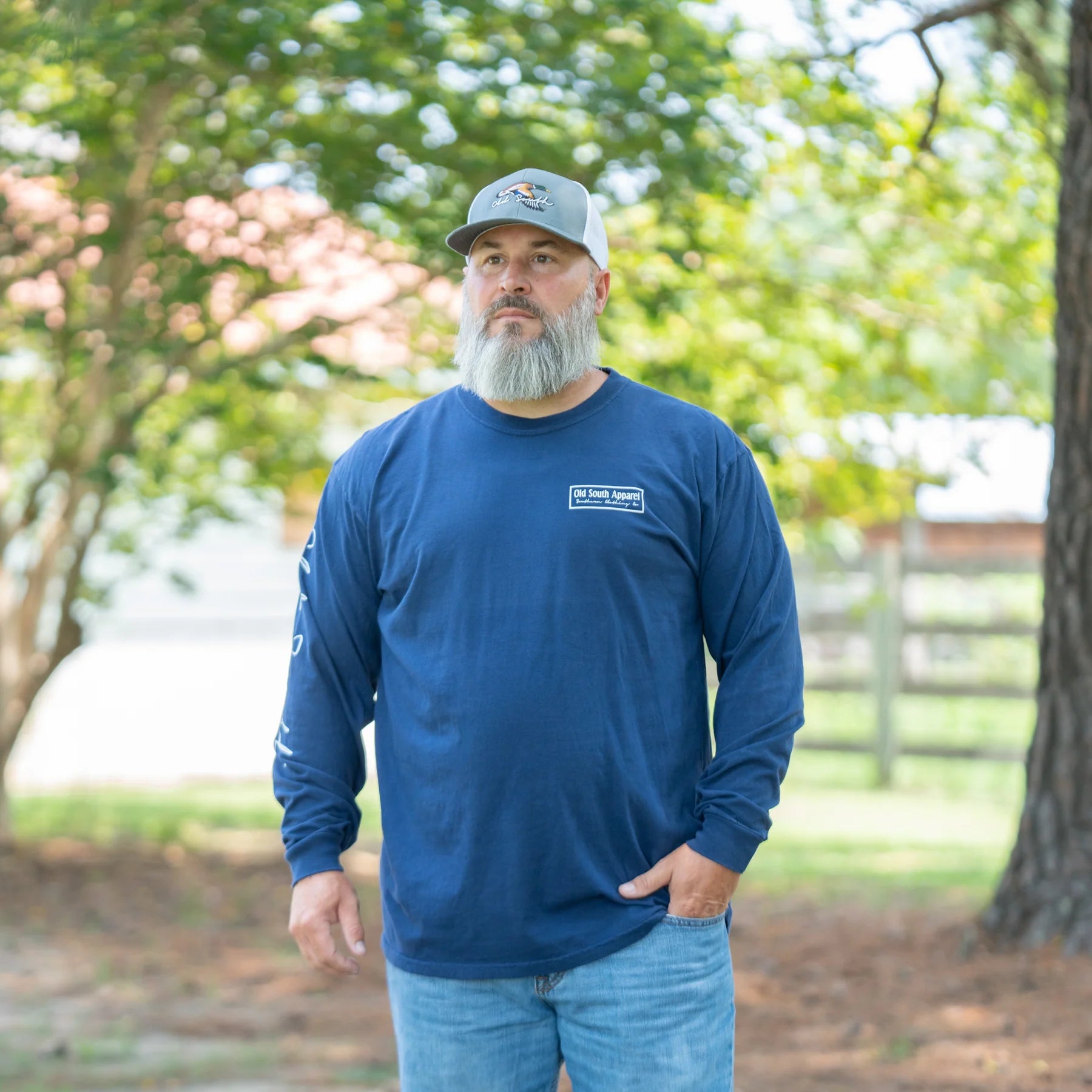 Campaign Long Sleeve Tee by Old South Apparel