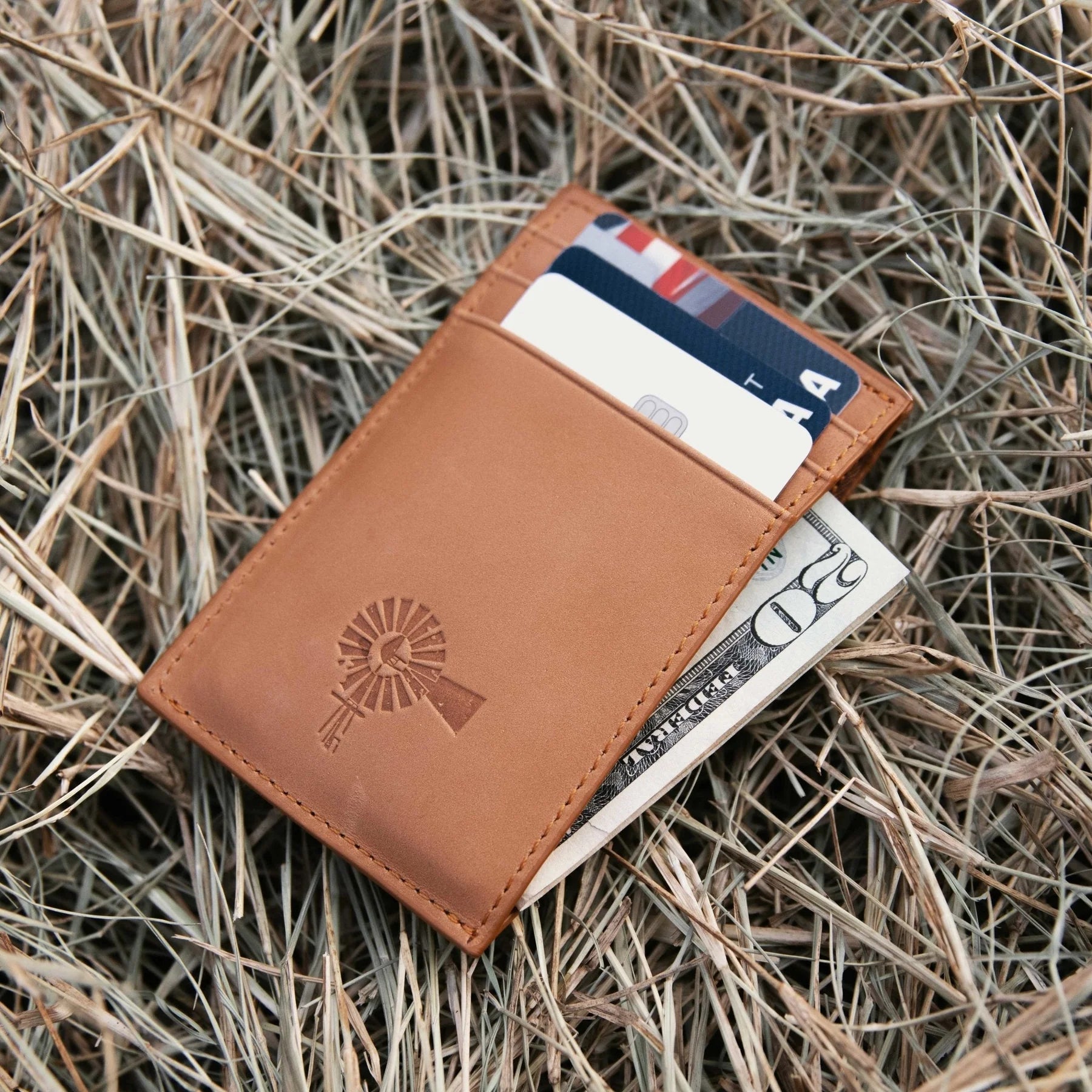 Leather Money Clip with Bottle Opener by Old South Apparel