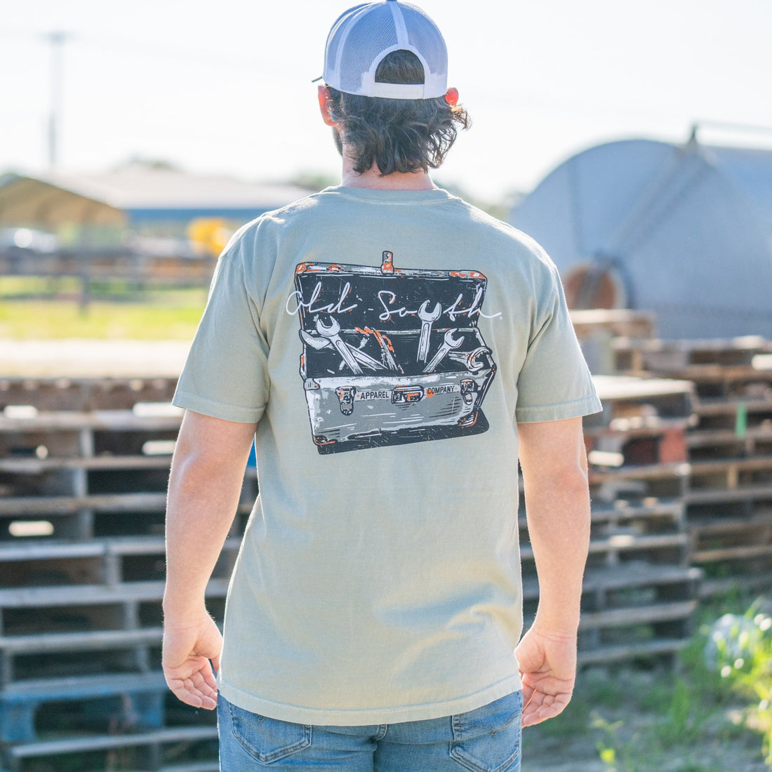 Toolbox Short Sleeve Tee by Old South