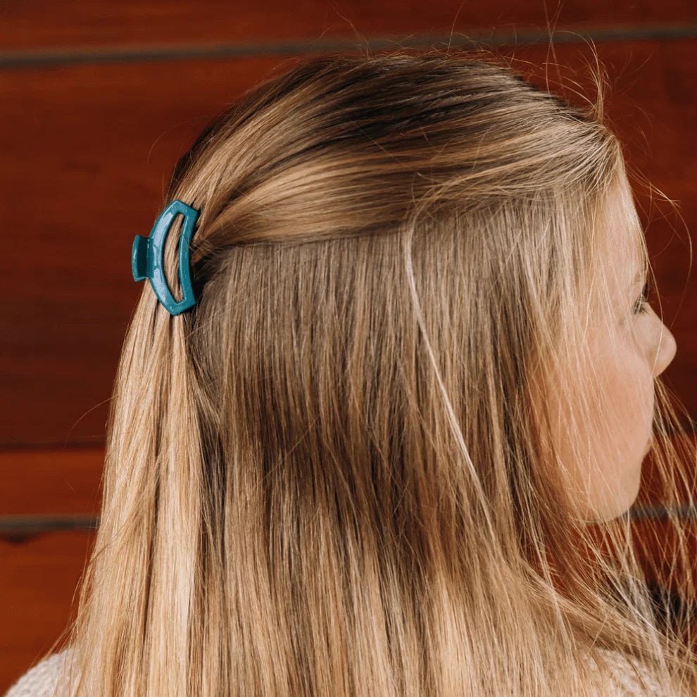 Classic Teal With It Tiny Open Hair Clip