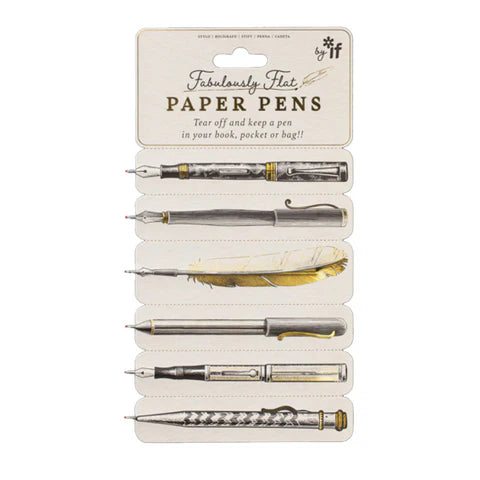 Fabulously Flat Paper Pens