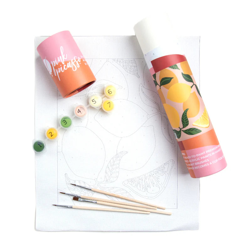 Be Zesty Paint By Numbers Kit