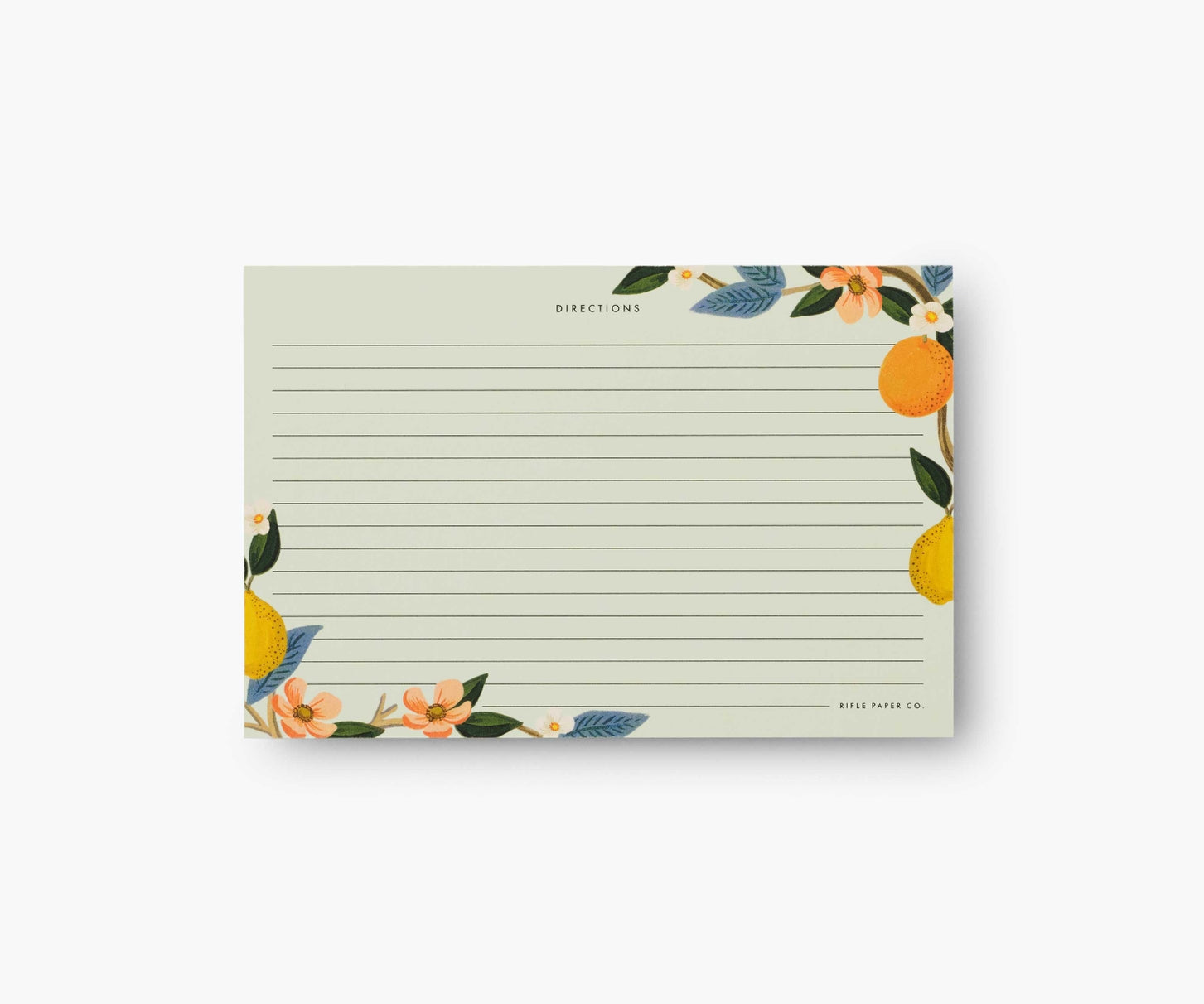 Citrus Grove Recipe Cards by Rifle Paper Co.