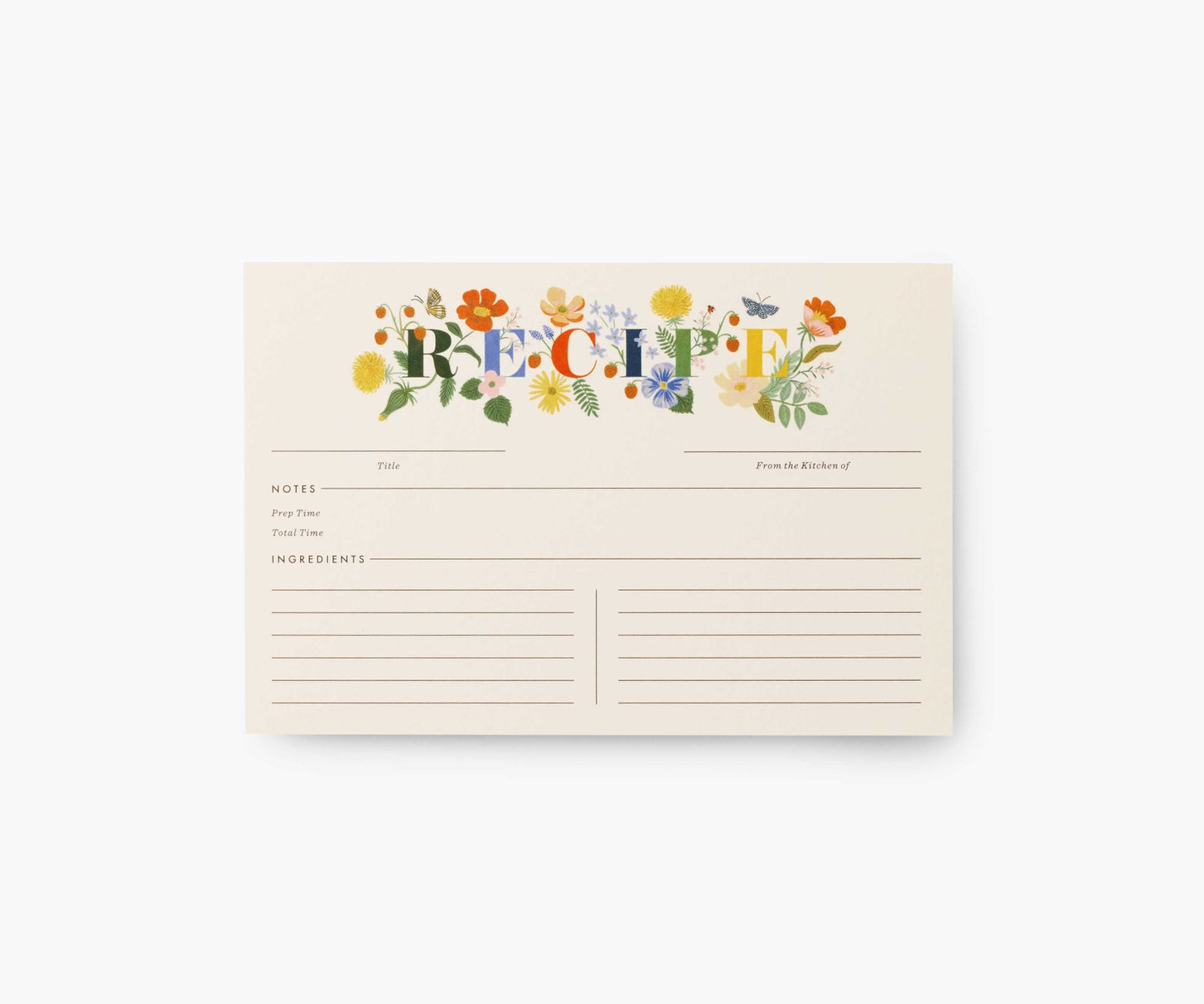 Mayfair Recipe Cards by Rifle Paper Co.