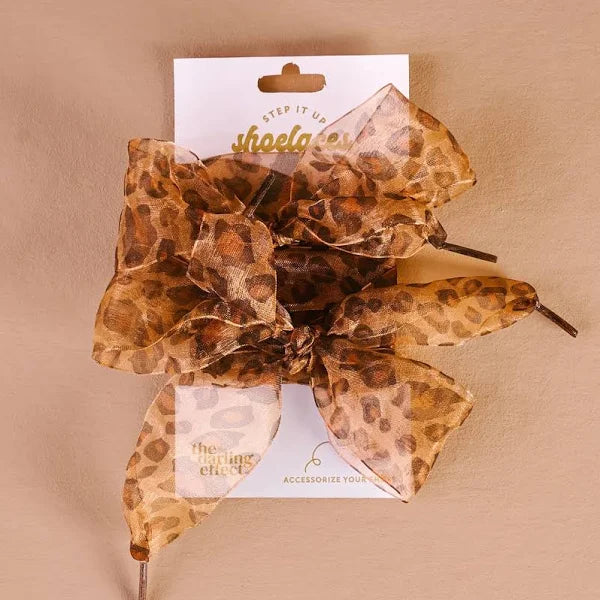 Cheetah Step It Up Shoelaces