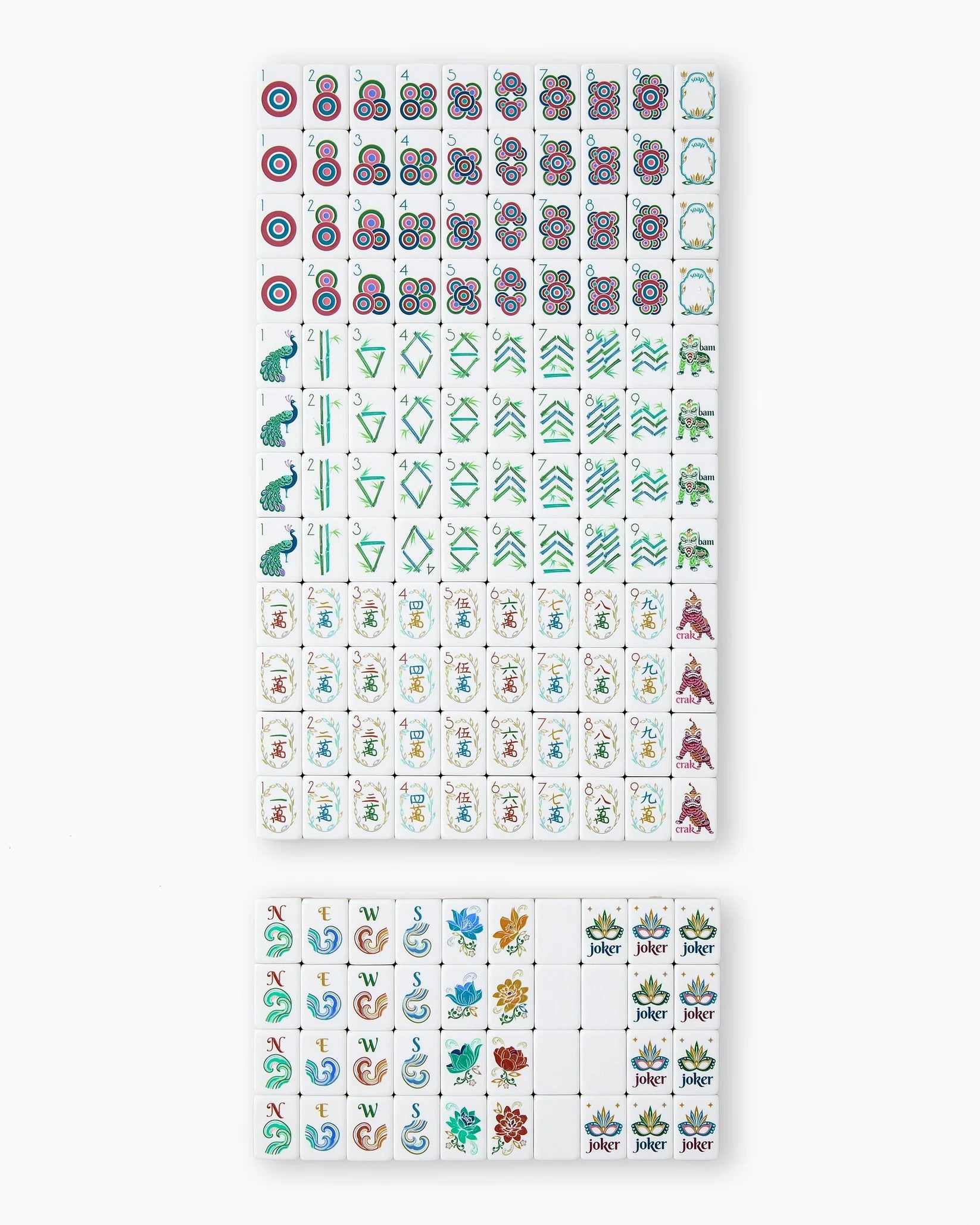 Sierra Mahjong Tiles