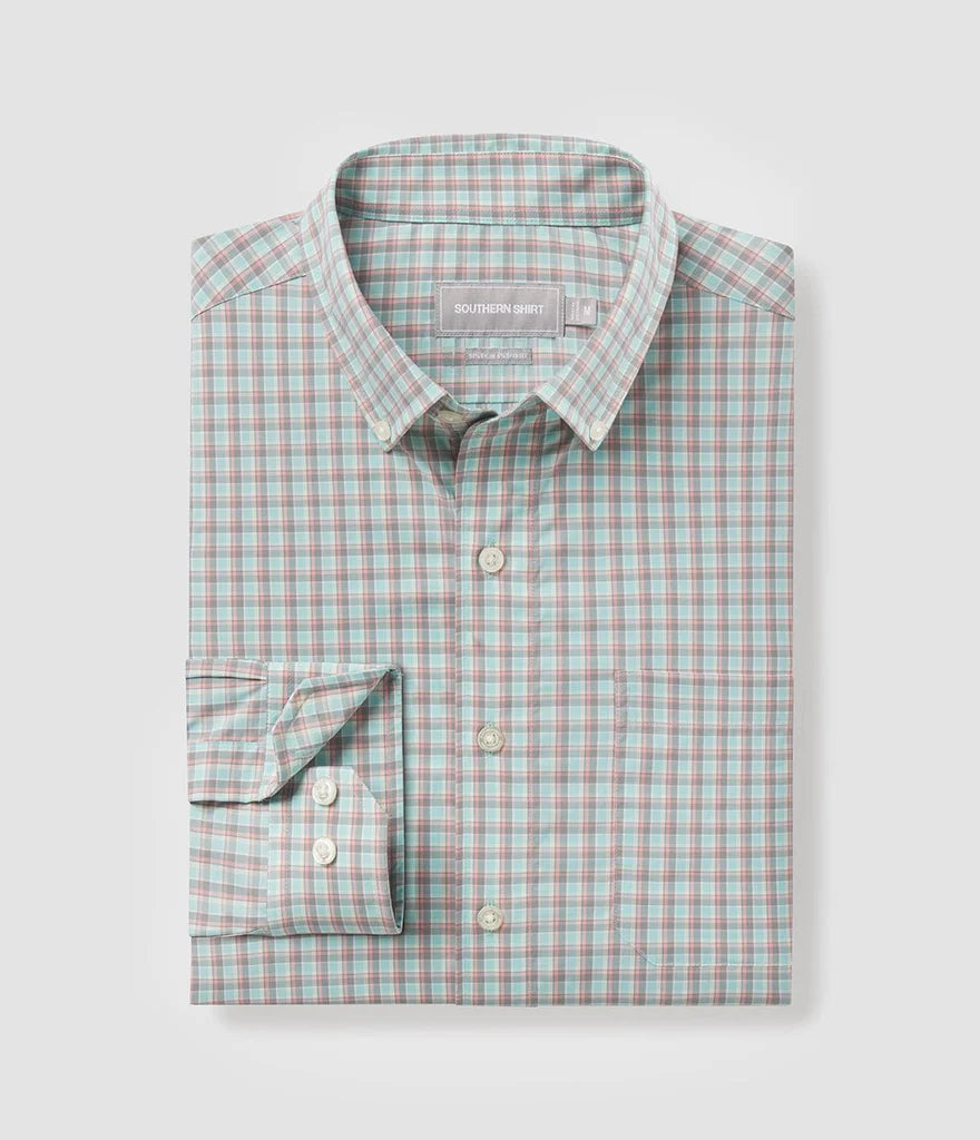 Peachtree Plaid Button Down by Southern Shirt Co.