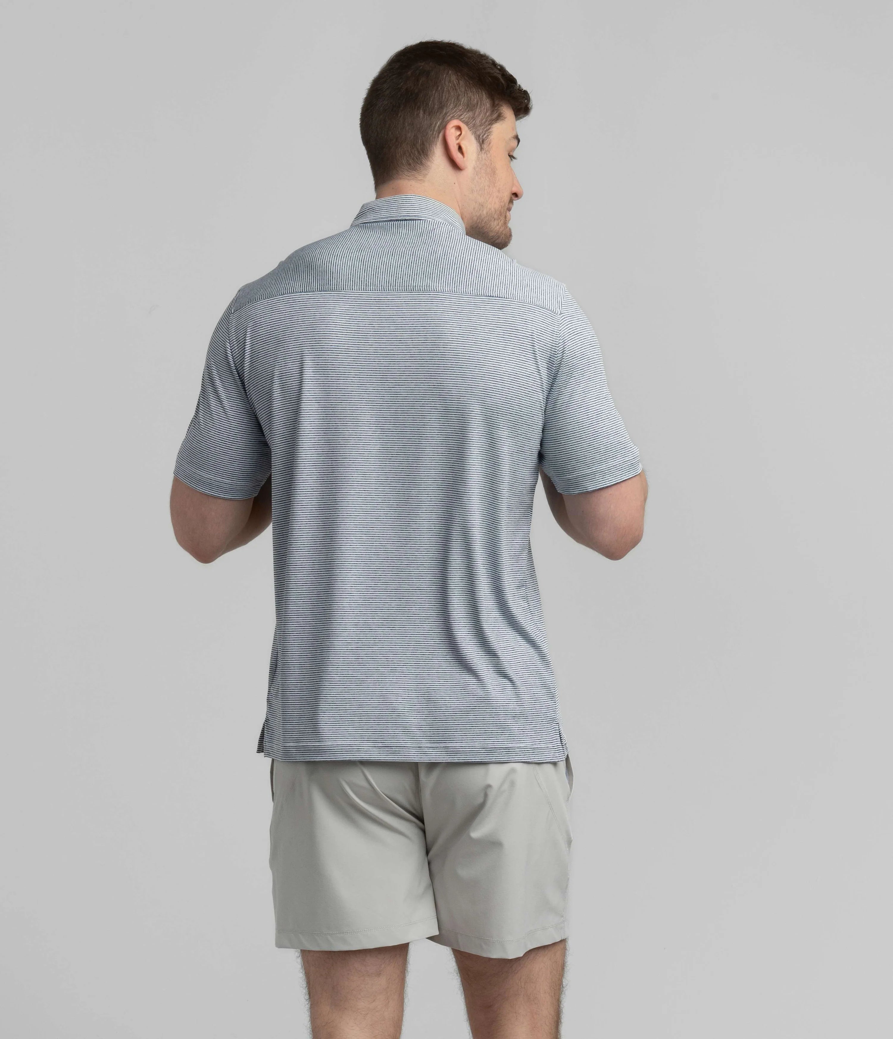 Heather Madison Stripe Polo in Windsor By Southern Shirt Co.