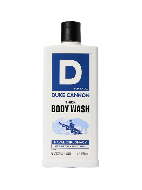 *NEW* Naval Diplomacy Thick Body Wash by Duke Cannon