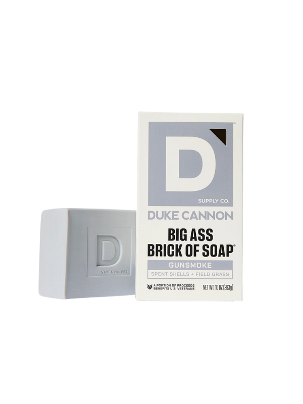 *NEW* Gunsmoke Big Brick of Soap by Duke Cannon