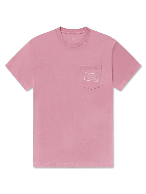 Authentic Tee in Cherry Blossom By Southern Marsh