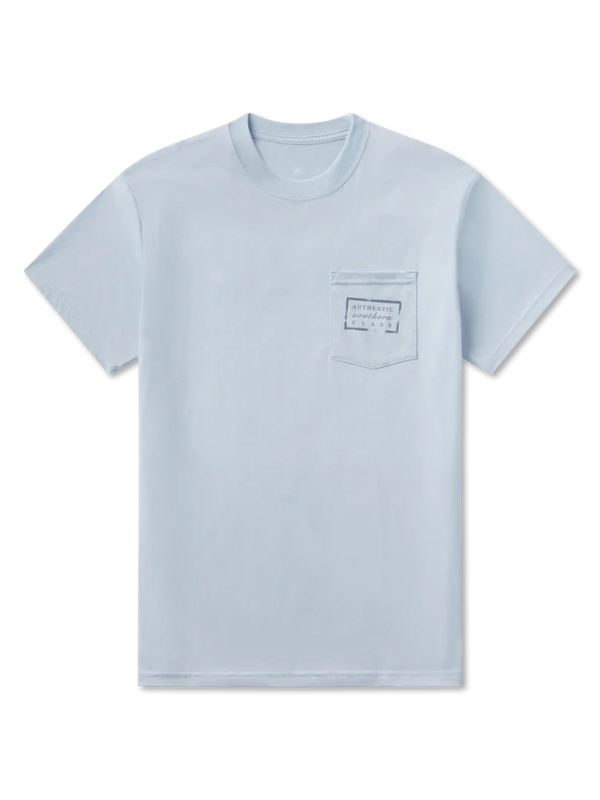 SEAWASH™ Tee in Mist Blue By Southern Marsh