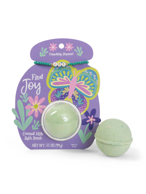 Friendship Bracelet Bath Bomb- Joy