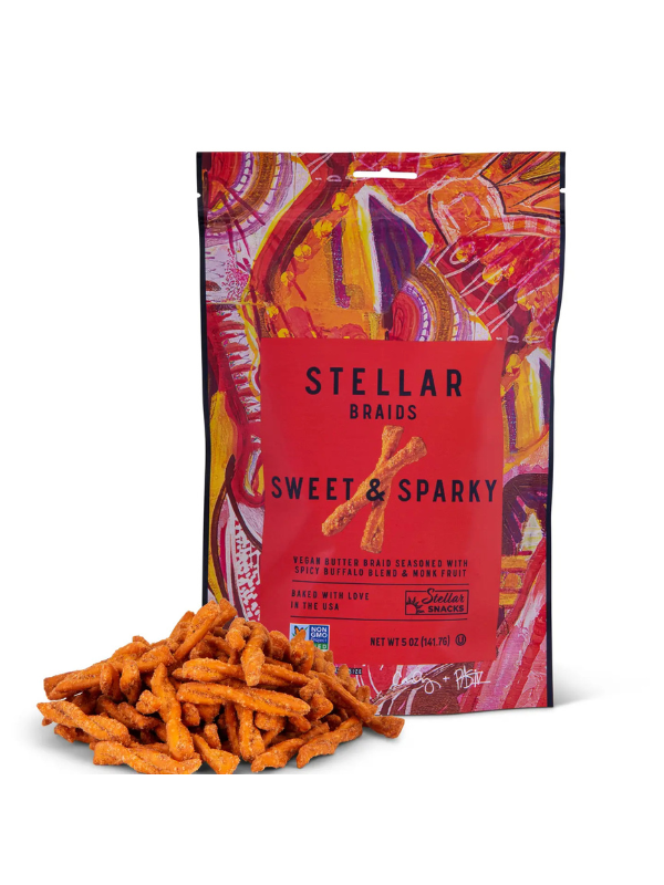 Stellar Pretzel Braids- Sweet & Sparky- 5oz