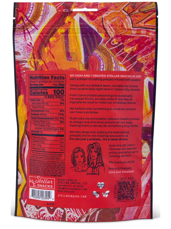 Stellar Pretzel Braids- Sweet & Sparky- 5oz