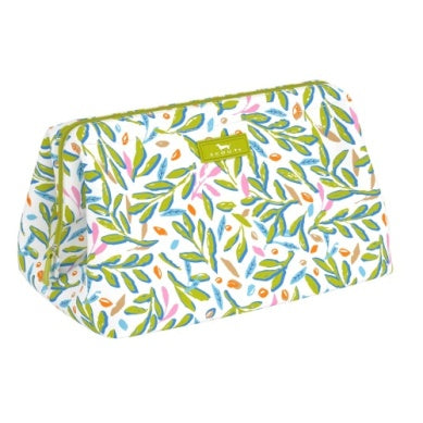 Olive or Twist Big Mouth Makeup Bag by Scout