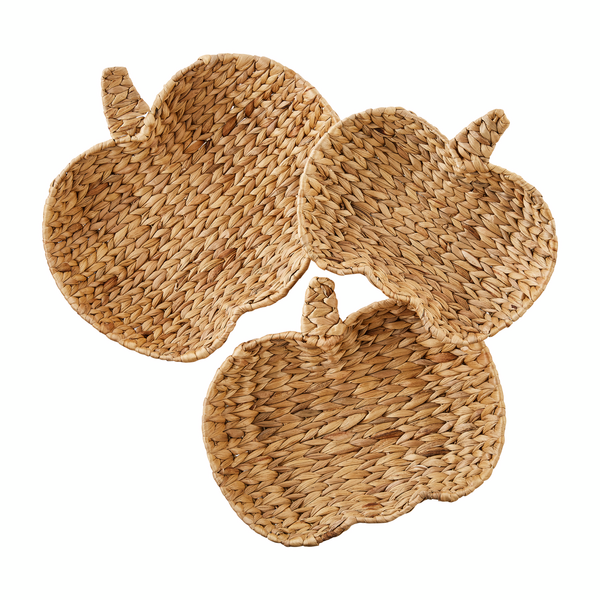 Woven Pumpkin Bowl Set