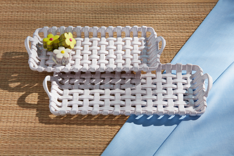 Small Basket Weave Tray