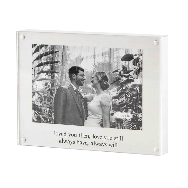 Lena & Will Wedding Registry - Loved You Then Frame