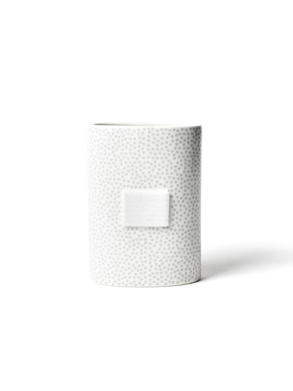 Stone Small Dot Mini Vase by Happy Everything